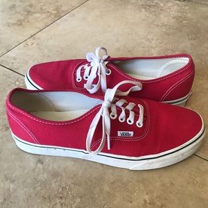 Red Vans